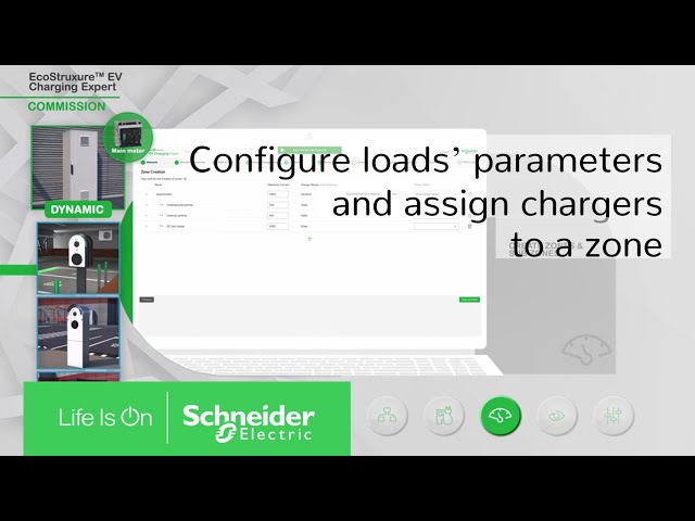schneider electric Load management device evlink ev charging expert 250 cp