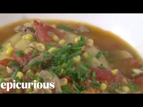 Jacques Pépin's Polenta with Mushroom Ragout