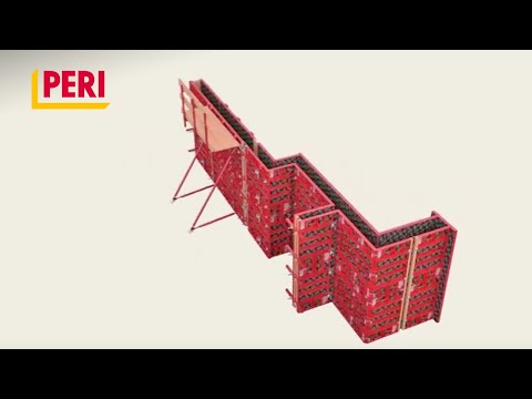 FORMWORK | PERI HANDSET Alpha Lightweight Panel Wall Formwork System (EN)
