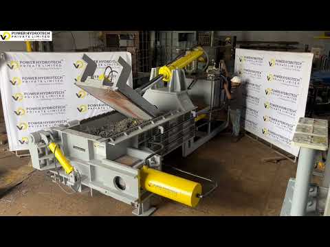 Hydraulic Scrap Baling Press
