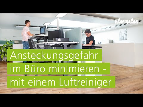 Ansteckungsgefahr im Büro - So kann ein Luftreiniger Ihre Angestellten schützen