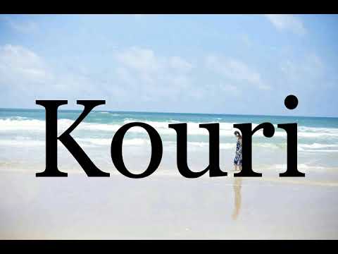 How To Pronounce Kouri🌈🌈🌈🌈🌈🌈Pronunciation Of Kouri