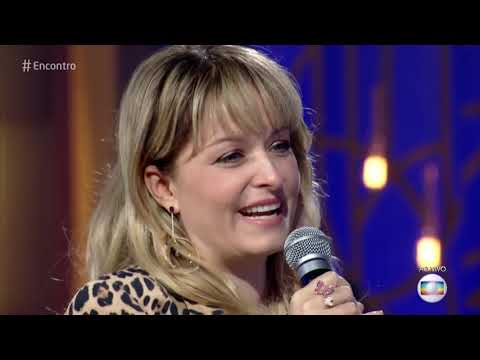 Encontro com Fátima Bernardes 20/12/2018 - Luciana Vendramini relembra foto com os irmãos