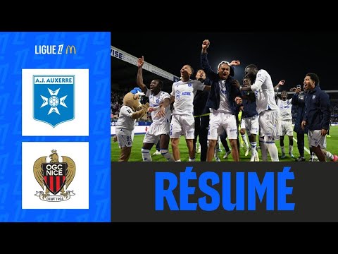 AJ Association de la Jeunesse Auxerre 2-1 OGC Olympique Gymnaste Club De Nice