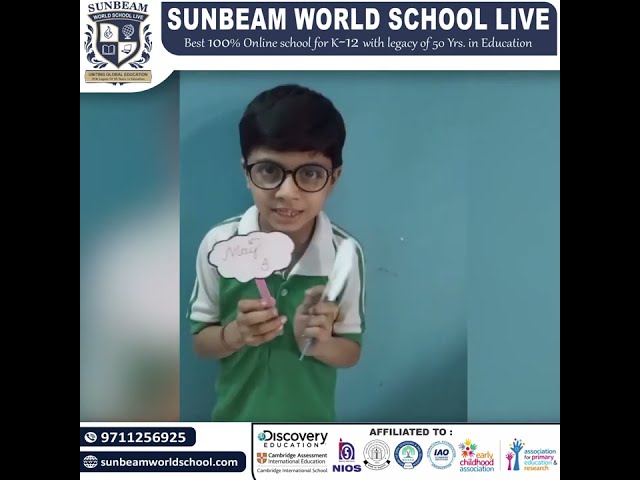 Yash, our charming 2nd grader, spreading the sweetness of manners by sharing the five magic words!🌟✨
