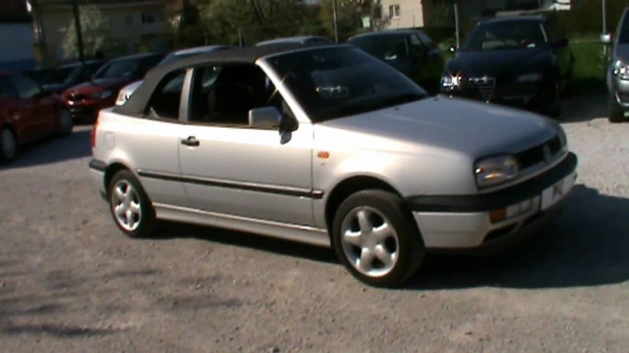 VW Golf cabrio Full Review,Start Up, Engine, and In Depth Tour