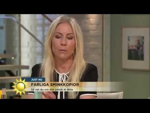 Varning för farligt smink - så vet du om ditt smink är äkta - Nyhetsmorgon (TV4)