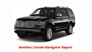 Another Lincoln Navigator Report (Catalytic Converter Issues) P0420 P0430