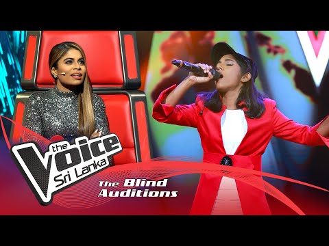 Amashi De Silva – Chakithaya (චකිතය) | Blind Auditions | The Voice Sri Lanka