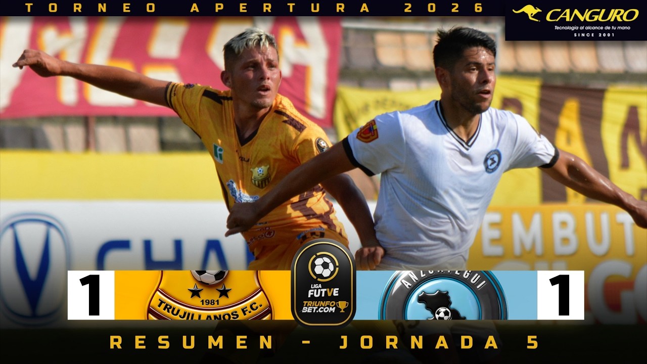 Trujillanos vs Anzoátegui Highlights