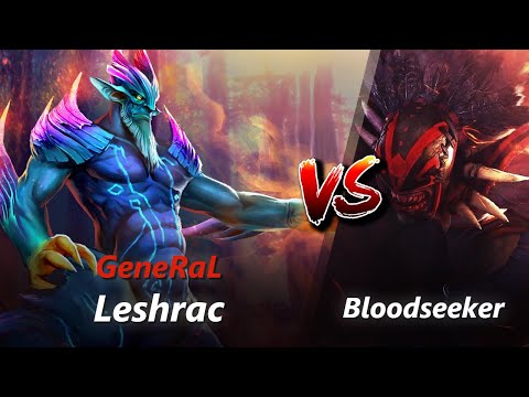 How to Leshrac offlane vs Bloodseeker/Crystal Maiden (feat. GeneRaL) | First 10 minutes