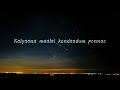 KALYANA MALAI TAMIL ACOUSTIC SONG