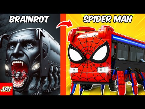 I Remade EXTINCTION RACING SPIDER-MAN in LEGO | JAY BRICKS