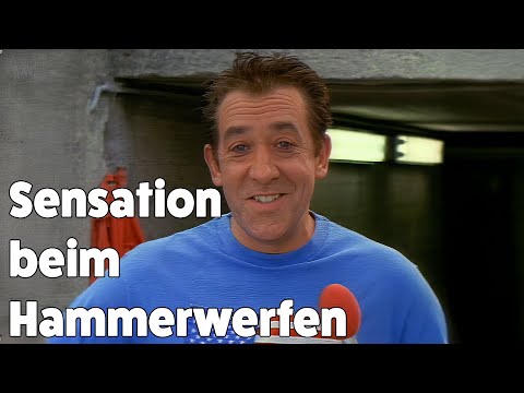 Dieter Hallervorden  -  Sensation beim Hammerwerfen