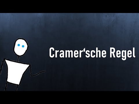 Wozu dient die Cramer'sche Regel?