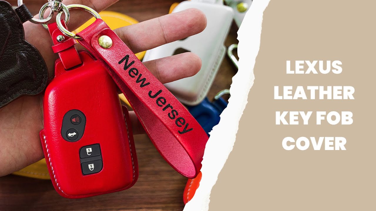 Lexus LS Key Fob Cover - How to install the key fob cover