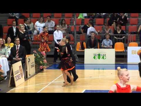 Jelgava Ralfs Pļasunovs   Viviāna Stūrīte 1 2fin samba