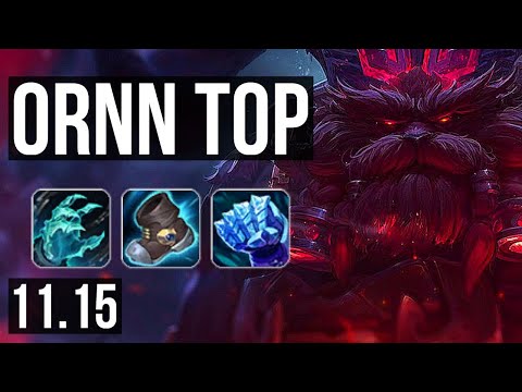 ORNN vs KENNEN (TOP) | 2/1/13, 1.7M mastery, 1000+ games | KR Master | v11.15