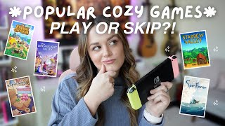 are these popular cozy games *actually* worth the hype? 🎮🤔 | the ultimate guide to cozy gaming!