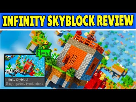 INFINITY SKYBLOCK In Minecraft - This SKYBLOCK Never Ends But Is It Good?!