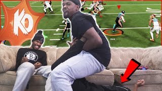 The WORST Beating On The Channel! Trent Gets Hit With A Wrestling Move! (Madden 20 SuperstarKO)