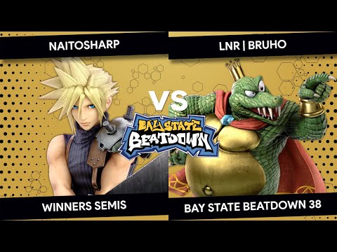 Bay State Beatdown 38 - naitosharp (Cloud) vs LNR | Bruho (King K Rool) - Winners Semis