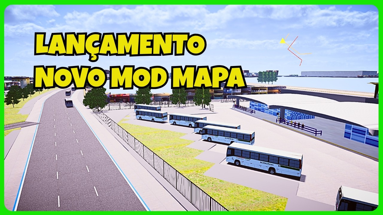🟢Proton Bus Simulator | Novo Mod Mapa TI Cajueiro Seco V1 | Mods | PBSU