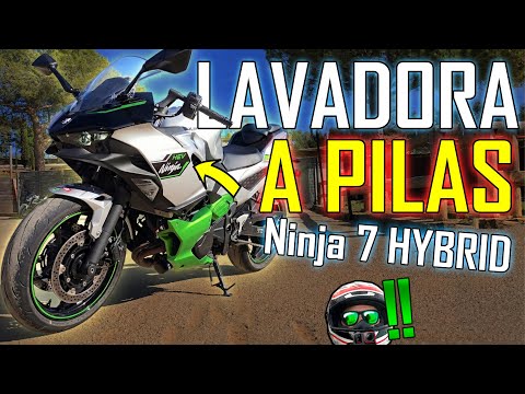 Quise BURLARME de ella y me ha CERRADO la BOCA (Brutal) - Prueba Kawasaki Ninja 7 HÍBRIDA