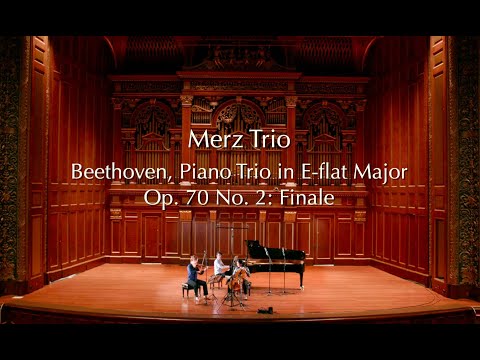 Merz Trio -- Beethoven Op. 70 No. 2: Finale