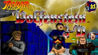 Wolfenstein 3D Atari Jaguar FPS Game Review