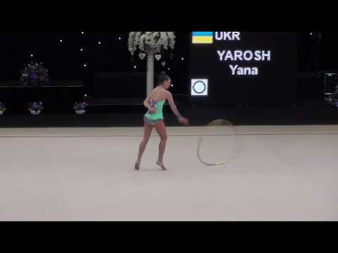Yana Yarosh UKR hoop Miss Valentine 2017