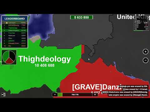 Europe Map Victory Strategy! Territory Games io - Territorial IO