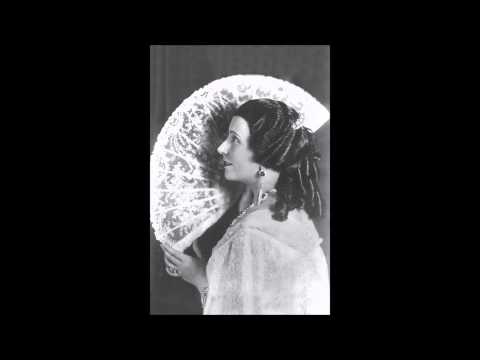 Puccini - Tosca - Vissi d'arte - Lucrezia Bori (1911)