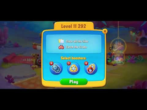 Fishdom 🐟🦀 🐟 🦀 Level⚡🔥 - 11291⚡🔥 11292⚡🔥 11293 ⚡🔥 11294 ⚡🔥 11295(HARD) 💣💣🐟🦀 🐟 🦀