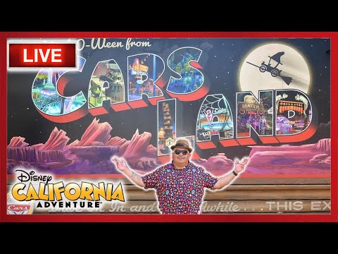 🔴  [LIVE]  Disney California Adventure morning stroll through the park | (10.5.22)