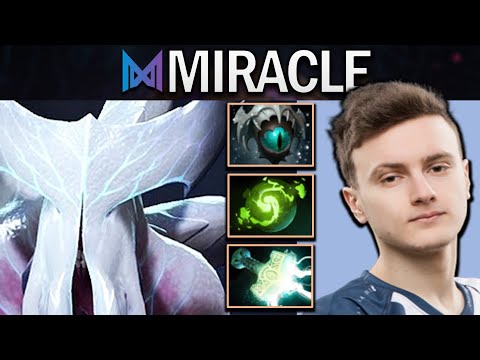 Faceless Void Dota 2 Gameplay Nigma.Miracle with 24 Kills and Mjolnir