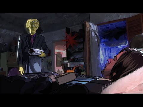 A Scanner Darkly (2006) Overdose Trip