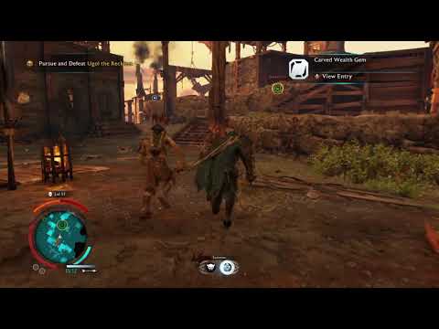 Incredibly fast uruk mocks Talion