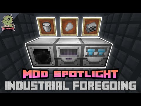 Industrial Foregoing Tutorial  - Introduction & Getting Started | Minecraft 1.16.5