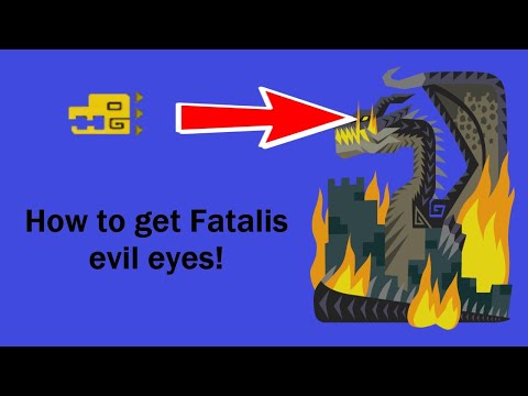 Monster hunter: World. How to reliably get Fatalis evil eyes in 5 easy steps