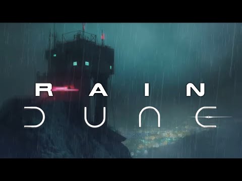 R A I N 🎧 Ambient Rain & Thunder on Caladan #ambientmusic #studymusic #dune2 #ambientmusicforstudy
