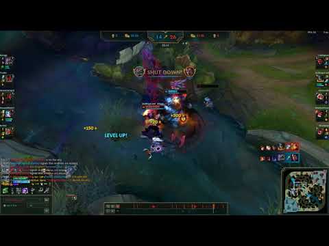 YOUNG HASHINSHIN 1V5 OLAF PENTAKILL!!! **ABSOLUTELY CRAZY 1V9 GAME**