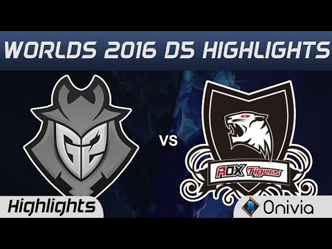 G2 vs ROX Highlights Worlds 2016 D5 G2 Esports vs ROX Tigers