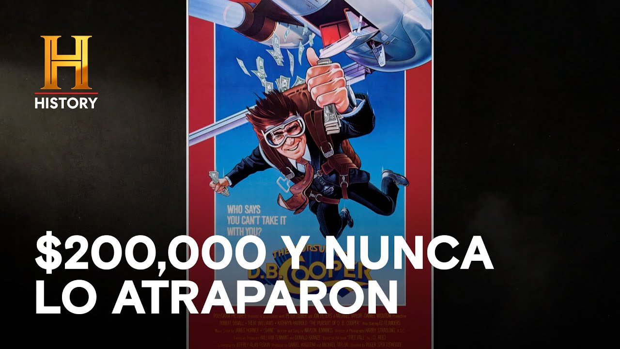 D. B. Cooper: El Robo Aéreo Perfecto que Nadie Pudo Resolver - GRANDES MISTERIOS DE LA HISTORIA