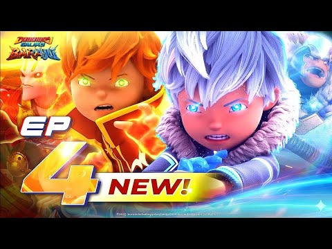 EP04 - Boboiboy Galaxy Baraju | The Chaos at the Frozen Peak & Boboiboy's Uncontrollable Power