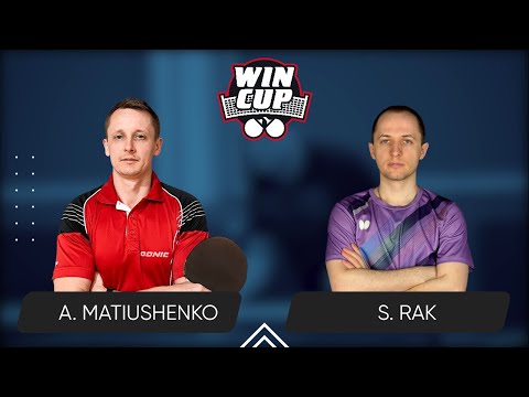 15:30 Andrii Matiushenko - Serhii Rak West 3 WIN CUP 28.05.2024 | Table Tennis WINCUP