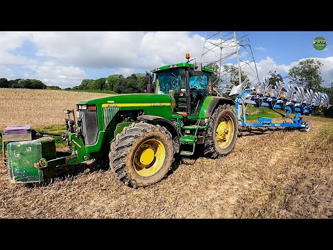 Let’s Drive JD 8300 😍+ Lemken 7-Schar Pflug | Bauer Struck in 4K