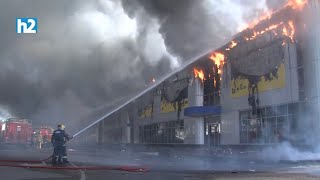 «Դոմուս»-ի հրդեհը. կադրեր՝ կրակի էպիկենտրոնից: Լրաբեր - 7.10.2024