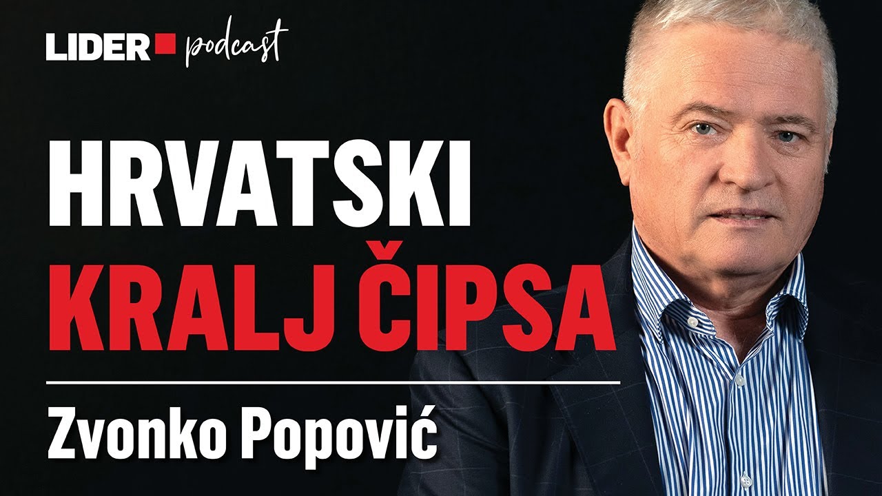 Započeo Sam u Selu. Danas Izvozimo Tone Čipsa Diljem Svijeta: Zvonko Popović x Lider Podcast 110