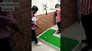 MINI GOLF GAMING|ROYAL ENTERTAINMENT GAME'S#royalentertainmentgames#trend#viral#event #birthdayparty